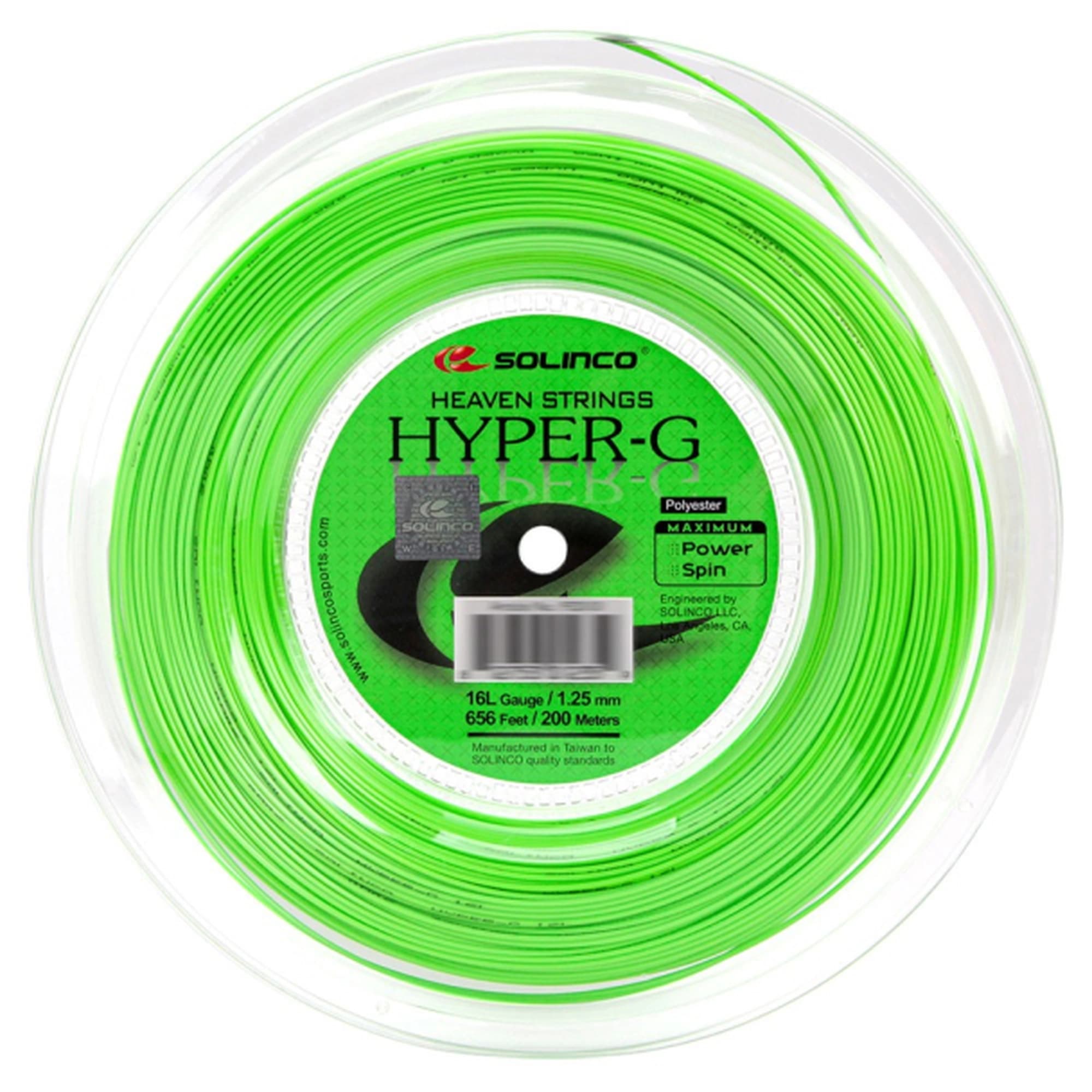 Passada de Corda Solinco Hyper-G 16L 1.25mm - Verde