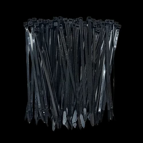 Abraçadeira em Nylon 150x3,6mm Preta Ref. 13597 T30R Embalagem c/100 pçs.