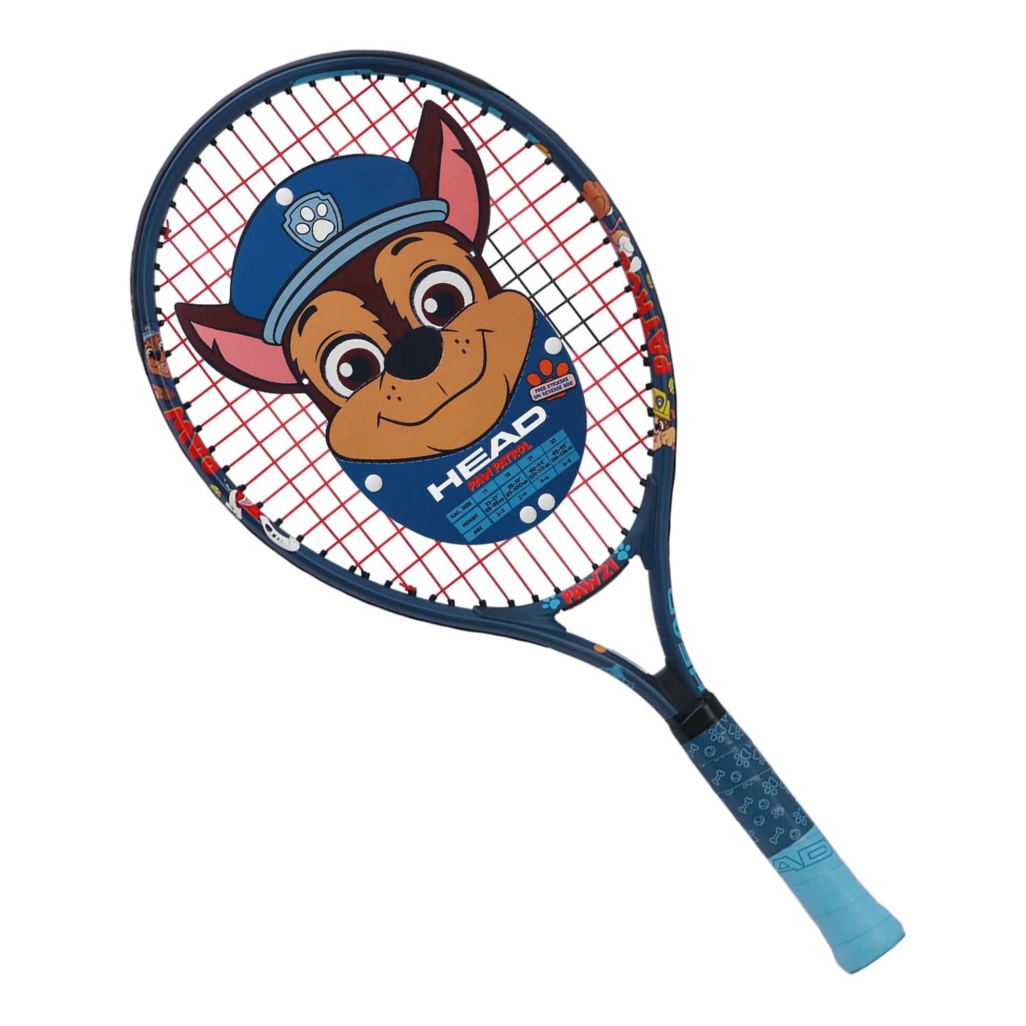 Raquete De Tênis Infantil Head Patrulha Canina 21