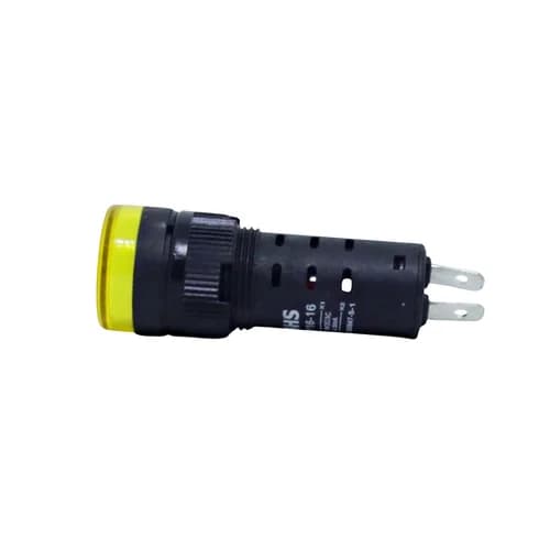Sinaleiro 16mm Led Amarelo HDY16-Y