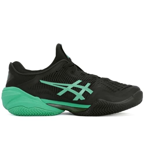 Tênis Asics Court FF 3 - Clay - Preto e Verde