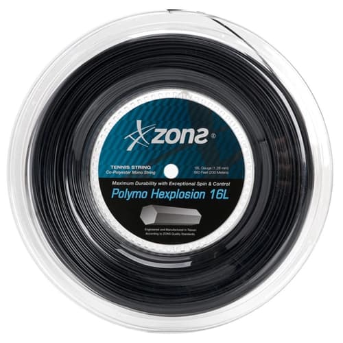 Corda Zons Hexplosion 16L 1.28mm - Preta