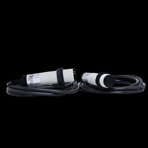 Sensor Fotoelétrico tipo Barreira M18, Sensibilidade 10mts., NPN NA+NF Tipo CGY18E-T10NC Digimec