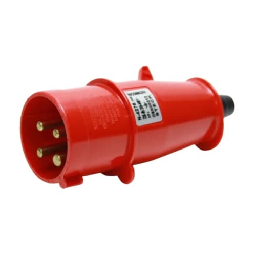 Plugue, 32A, 4P, 380/440V, N-4276 STECK