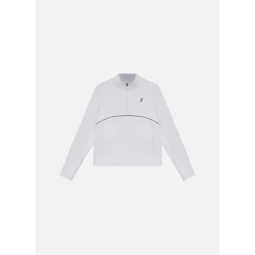 Casaco Slyce Quarter Zíper All Court Lite Feminino - Branco