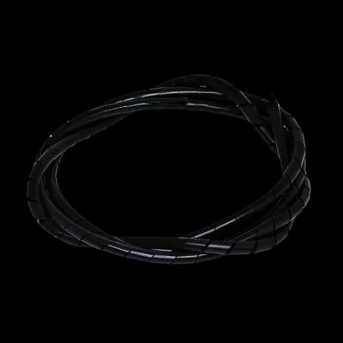Tubo Espiral 1/8 Pol. Preto (Mt.)