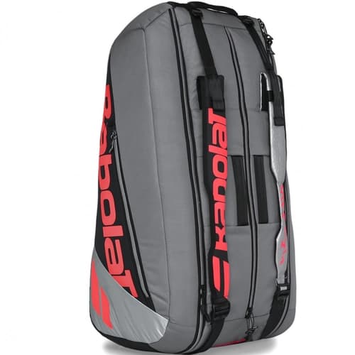 Raqueteira Babolat Pure Strike RH9 X9 - Cinza Laranja e Preto
