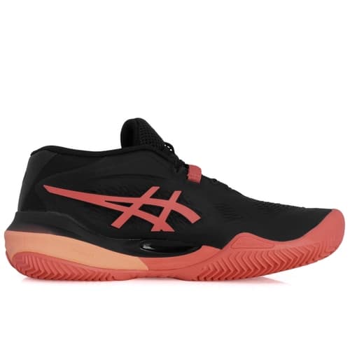Tênis Asics Gel Resolution X Clay - Saibro - Preto e Coral