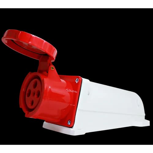 Tomada de Sobrepor 3P+T 63Amp. 380V MGI-134