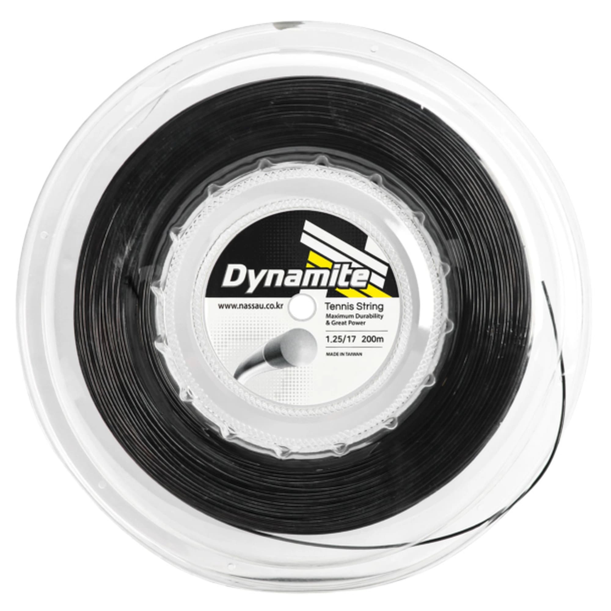 Passada de Corda Nassau Dynamite 17 1.25mm - Preto