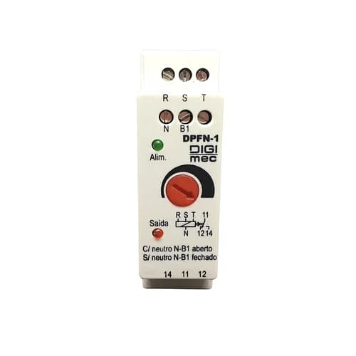 Rele de Falta de Fase com Neutro DPFN-1 Digimec