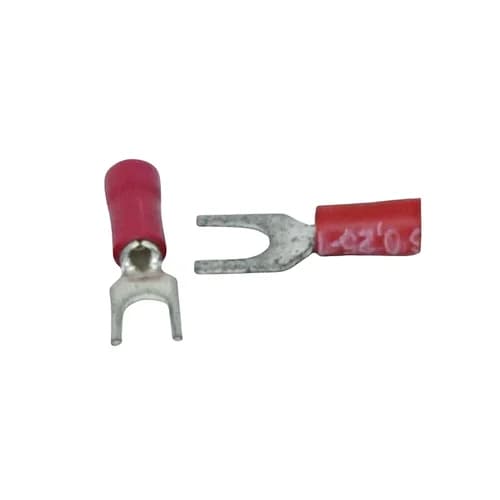 Terminal Forquilha (Garfo) 1-1,5mm M4 C/100 Pçs. RF2206