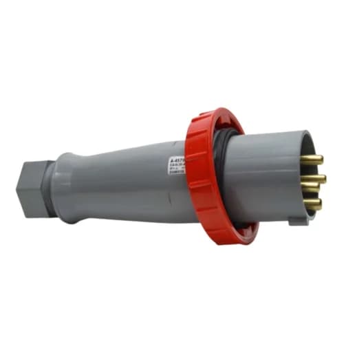 Plugue, 63A, 4P, 380/440V, A-4576 STECK