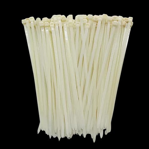 Abraçadeira em Nylon 200x4,8mm Natural Ref. 13580 T50R Embalagem c/100 pçs.