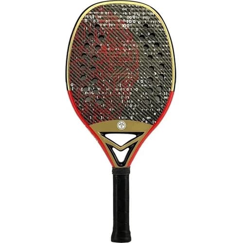 Raquete de Beach Tennis Turquoise DNA Extreme 2.2 Red – Carbono/Kevlar