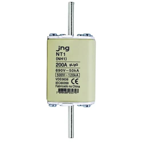 Fusível Retardado NH1 200 Amp.