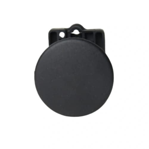 Botão de comando plástico 22mm preto 1NA HB2-EC21