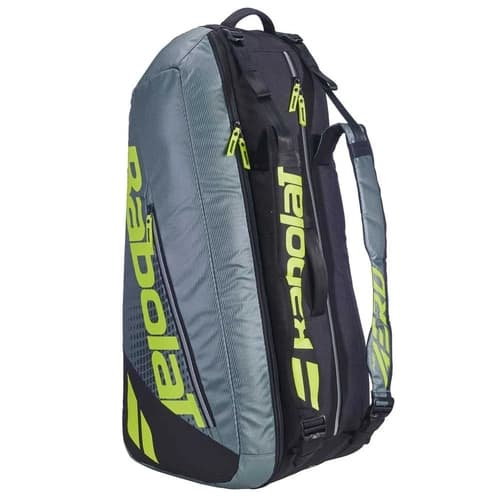 Raqueteira Babolat Pure Aero RH X6 Gen 11 – Preta, Verde e Amarela