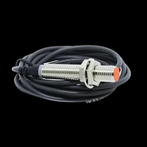 Sensor Indutivo Metálico 8mm Dist. Sensora 1mm 10-30Vcc NPN NA Cabo 1,5mts. CJY08E-01NA Digimec